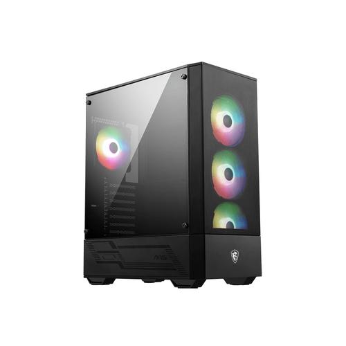 MSI MAG Forge 112R Midi Tower Zwart, Transparant - Image 1