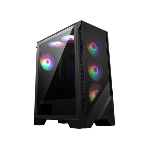 MSI MAG Forge 120A AIRFLOW Midi Tower Zwart, Transparant - Image 1