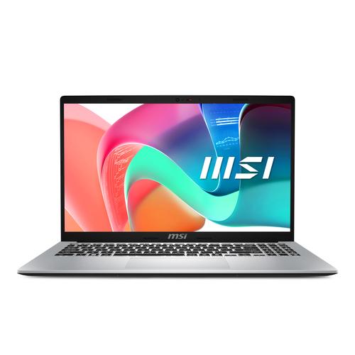 MSI Modern 15 F1MG-643NL Intel Core 7 150U Laptop 39,6 cm (15.6") Full HD 16 GB DDR4-SDRAM 512 GB SSD Wi-Fi 6E (802.11ax) Windows 11 Home Zilver - Image 1