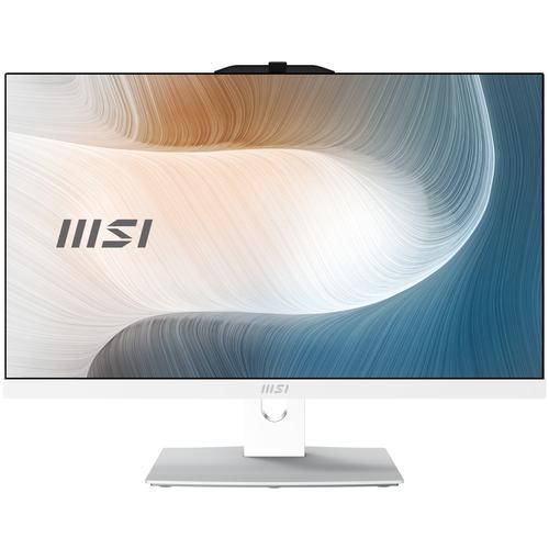 MSI Modern AM242P 1M-1224EU All-in-One PC/workstation Intel Core 5 120U 60,5 cm (23.8") 1920 x 1080 Pixels Alles-in-één-pc 8 GB DDR5-SDRAM 512 GB SSD Windows 11 Pro Wi-Fi 6E (802.11ax) Wit - Image 1