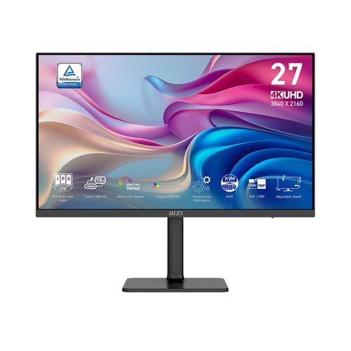 MSI Modern MD272UPHG computer monitor 68,6 cm (27") 3840 x 2160 Pixels 4K Ultra HD Zwart - Image 1