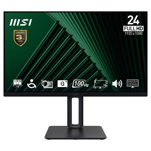 MSI Pro MP245PG computer monitor 60,5 cm (23.8") 1920 x 1080 Pixels Full HD LCD Zwart - Image 1