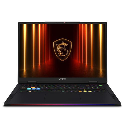 MSI Raider A18 HX A9WIG-011NL AMD Ryzen™ 9 9955HX3D Laptop 45,7 cm (18") UHD+ 64 GB DDR5-SDRAM 2 TB SSD NVIDIA GeForce RTX 5080 Wi-Fi 7 (802.11be) Windows 11 Nederlands Zwart - Image 1