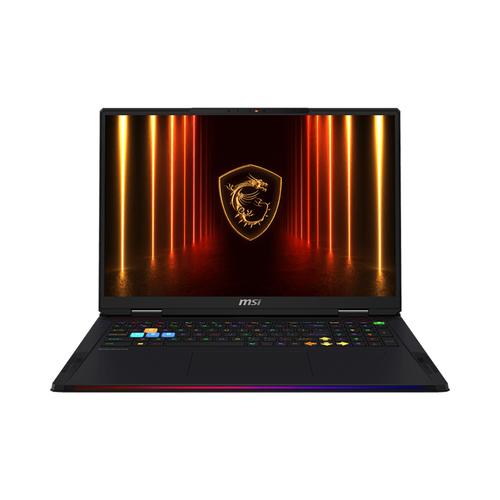 MSI Raider A18 HX A9WJG-014NL AMD Ryzen™ 9 9955HX3D Laptop 45,7 cm (18") UHD+ 64 GB DDR5-SDRAM 2 TB SSD NVIDIA GeForce RTX 5090 Wi-Fi 7 (802.11be) Windows 11 Nederlands Zwart - Image 1