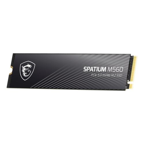 MSI Spatium M560 PCIE 5.0 NVME M.2 2 TB PCI Express 5.0 3D NAND - Image 1