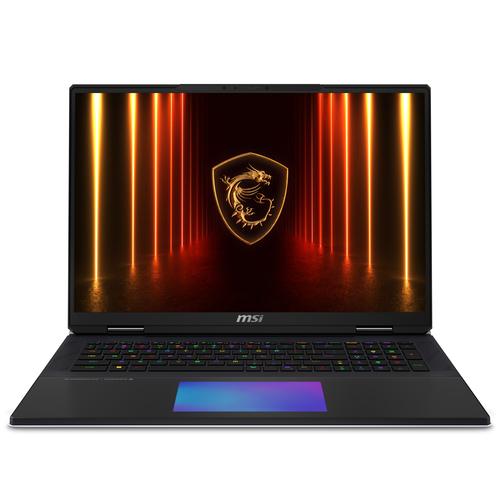 MSI Titan 18 HX AI A2XWJG-492NL Intel Core Ultra 9 285HX Laptop 45,7 cm (18") UHD+ 64 GB DDR5-SDRAM 6 TB SSD NVIDIA GeForce RTX 5090 Wi-Fi 7 (802.11be) Windows 11 Pro Zwart - Image 1