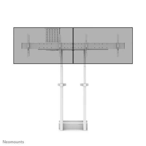 Neomounts ADM-875WH2 Dual screen adapter 42-65 - Image 2