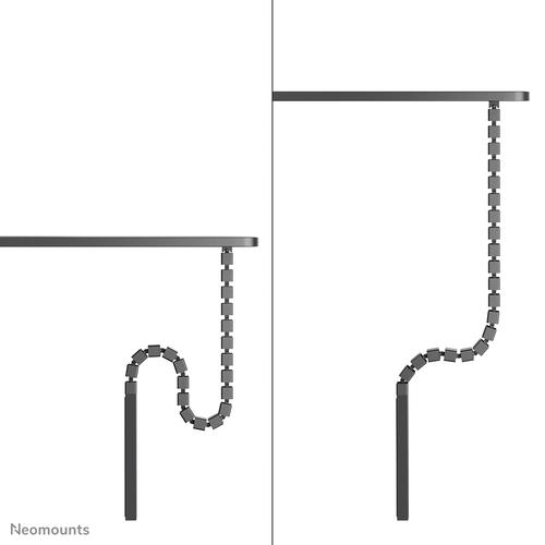 Neomounts ADS06-133BL Kabelgeleider - schroefbevestiging - universeel - Image 5