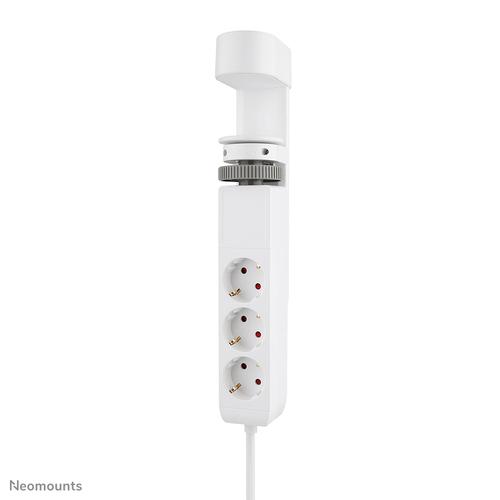 Neomounts DS22-840WH6 Bureaucontactdoos met klem en USB-C en USB-A poorten - Quick-charge - Image 1