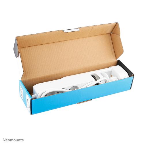 Neomounts DS22-840WH6 Bureaucontactdoos met klem en USB-C en USB-A poorten - Quick-charge - Image 4