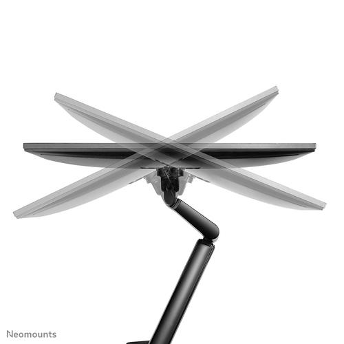 Neomounts DS70-810BL1 Monitorarm 17-32" - gasveer - ruimtebesparend - 180°-stop - Image 4