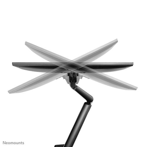 Neomounts DS70-810BL2 Monitorarm 17-32" - gasveer - ruimtebesparend - 180°-stop - Image 4