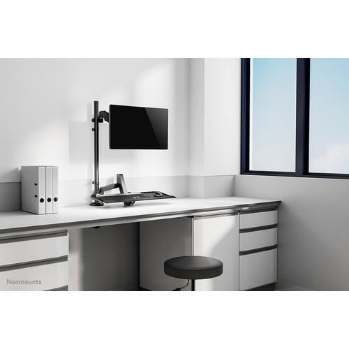 Neomounts DS90-325BL1 Zit-sta werkstation bureau 17-32" - gasveer - Image 6