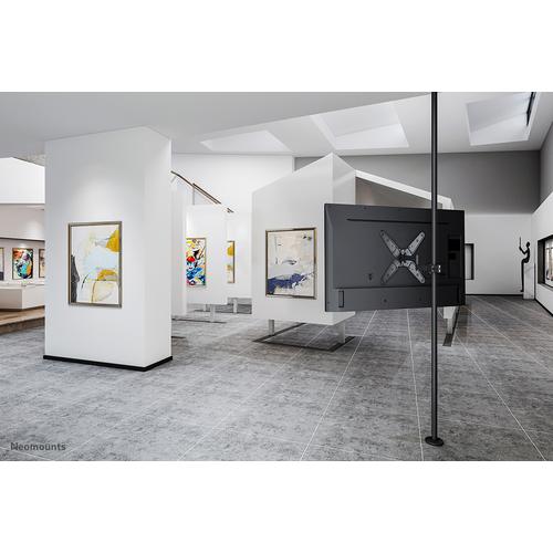 Neomounts FL40-450BL14 TV-paalsteun 32-55" - diam. 28-50 mm - full motion - Image 5