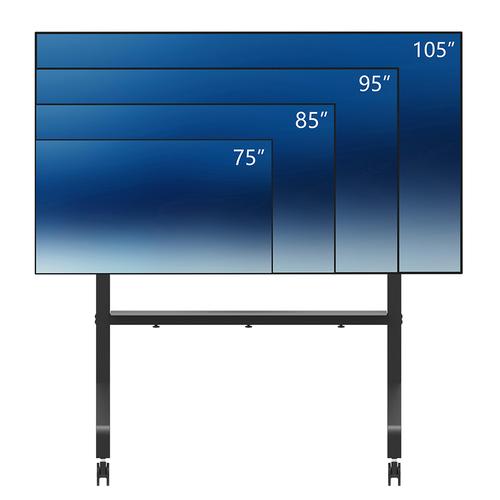 Neomounts FL50-575BL1 TV trolley 65-110" - snelle installatie - TÜV - Image 8