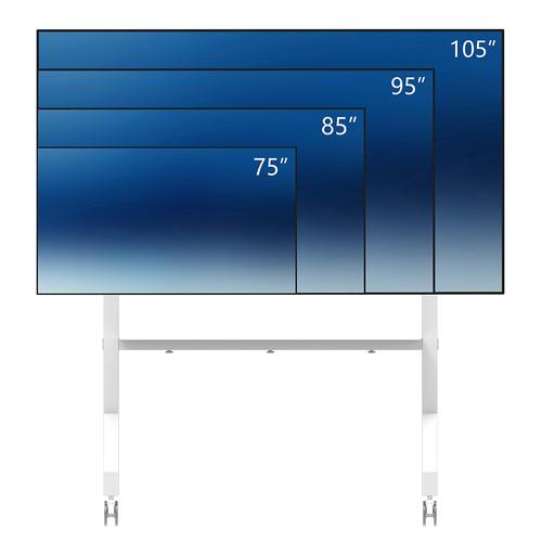 Neomounts FL50-575WH1 TV trolley 65-110" - snelle installatie - TÜV - Image 8