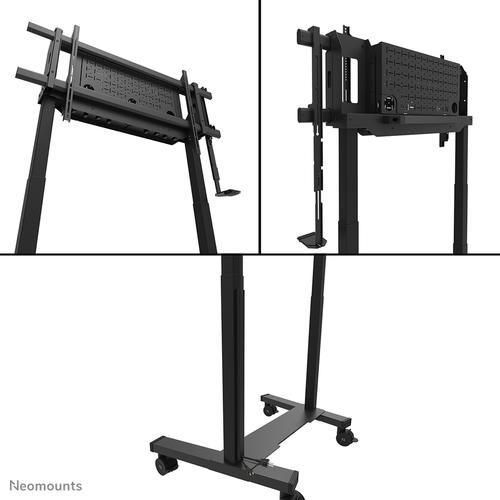 Neomounts FL55-975BL1 TV trolley 75-115" - gemotoriseerd - Image 2