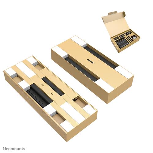 Neomounts FL55-975BL1 TV trolley 75-115" - gemotoriseerd - Image 6