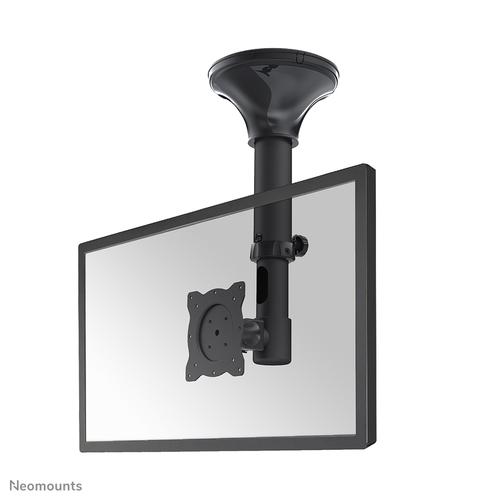 Neomounts FPMA-C025BLACK Monitor/TV-beugel plafond 10-30" - h 37-47 cm - kantelbaar - Image 1