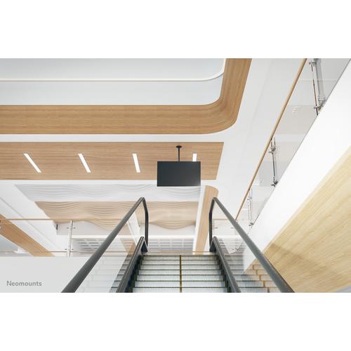 Neomounts FPMA-C050BLACK Monitor/TV-beugel plafond 10-30" - h 60-85 cm - Image 2