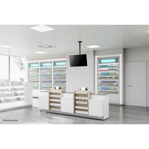 Neomounts FPMA-C050BLACK Monitor/TV-beugel plafond 10-30" - h 60-85 cm - Image 4