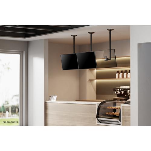Neomounts FPMA-C050BLACK Monitor/TV-beugel plafond 10-30" - h 60-85 cm - Image 5
