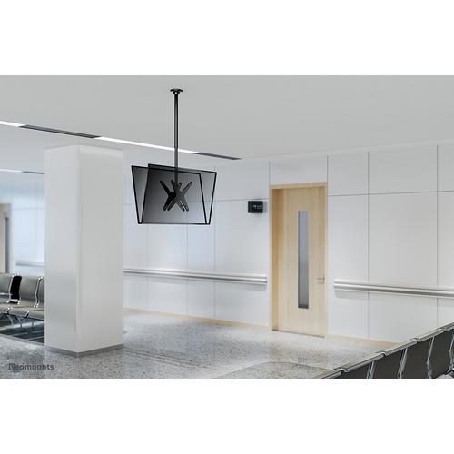 Neomounts FPMA-C340DBLACK Dual monitor/TV-beugel plafond 32-75" - h 106-156 cm - Image 3