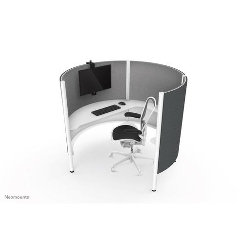 Neomounts FPMA-CH100BLACK Monitorarm 10-30" - voor scheidingswand - roteerbaar - Image 8