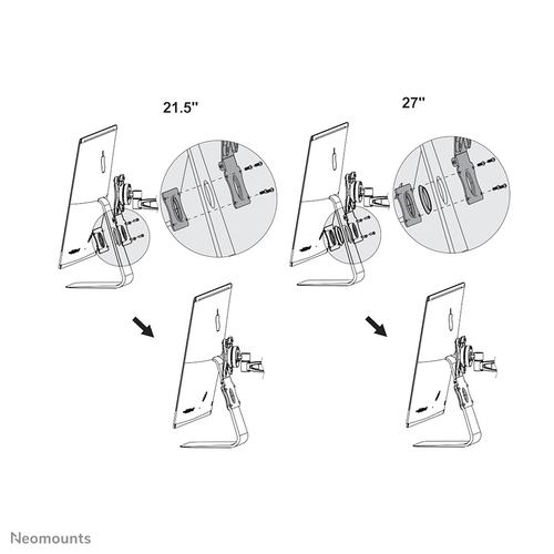 Neomounts FPMA-VESAMAC2127 iMac VESA-adapter - Image 2