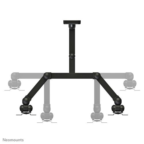 Neomounts FPMA-W960D Dual monitor/TV-beugel wand 10-27" - full motion - Image 4