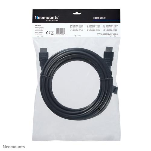 Neomounts HDMI15MM HDMI kabel - 5 meter - Image 5