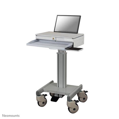 Neomounts MED-M100 Medisch mobiel werkstation -17" - gasveer - vergrendelbaar - Image 1