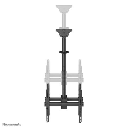 Neomounts NM-C440DBLACK Dual monitor/TV-beugel plafond 32-60" - h 56-91 cm - Image 9