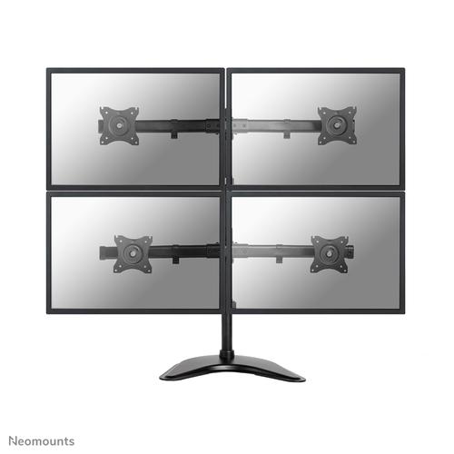 Neomounts NM-D335D4BLACK Monitorstandaard 10-27 - Image 1