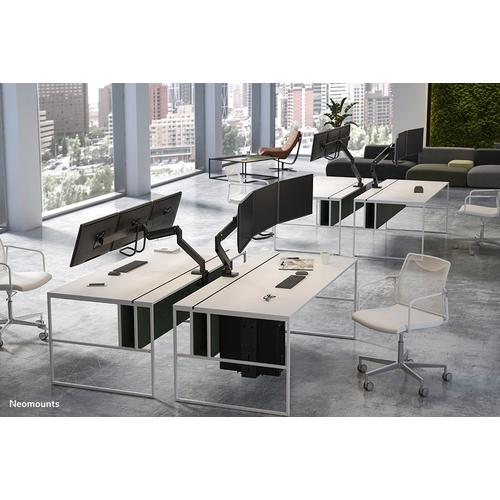 Neomounts NM-D775DX3BLACK Monitorarm 17-27" - gasveer - Topfix - 180°-stop - Image 6