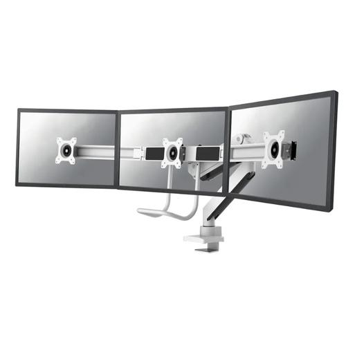 Neomounts NM-D775DX3WHITE flat panel bureau steun 68,6 cm (27") Wit - Image 1