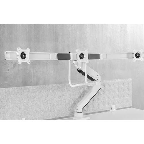 Neomounts NM-D775DX3WHITE flat panel bureau steun 68,6 cm (27") Wit - Image 2