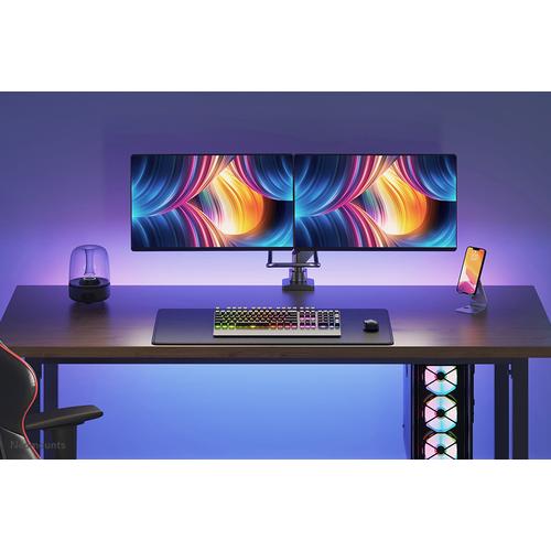 Neomounts NM-D775DXBLACK Monitorarm 10-32" - gasveer - Topfix - 180°-stop - Image 8