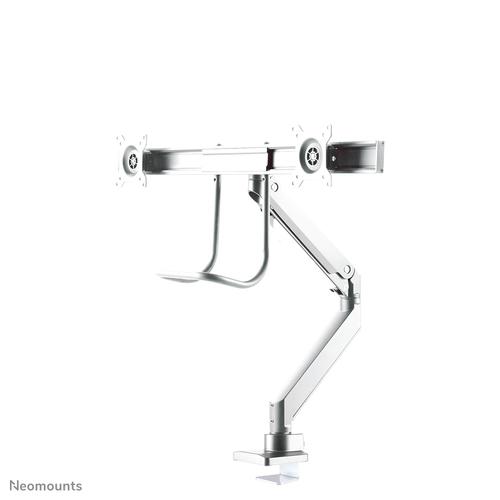 Neomounts NM-D775DXWHITE Monitorarm 10-32" - gasveer - Topfix - 180°-stop - Image 6