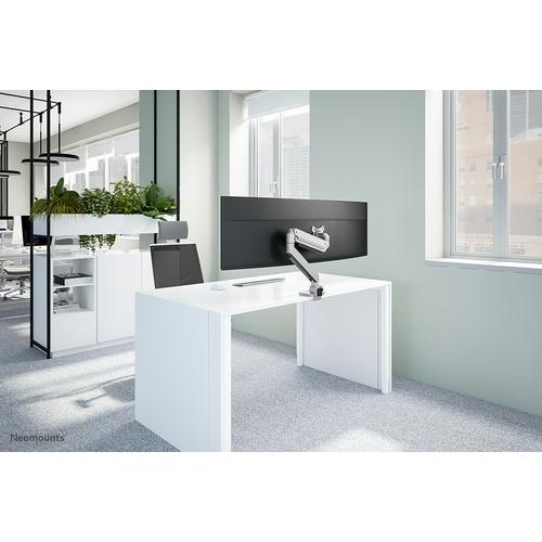 Neomounts NM-D775SILVERPLUS Monitorarm 10-49" - gasveer - Topfix - 180°-stop - Image 4
