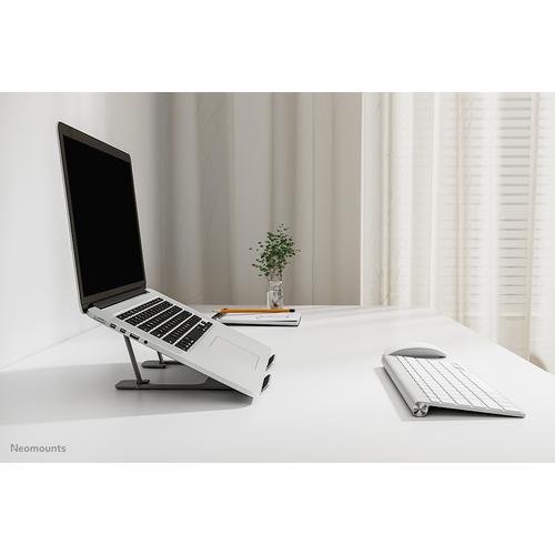 Neomounts NSLS085GREY Laptopstandaard 10-17" - opvouwbaar - compact - universeel - Image 8