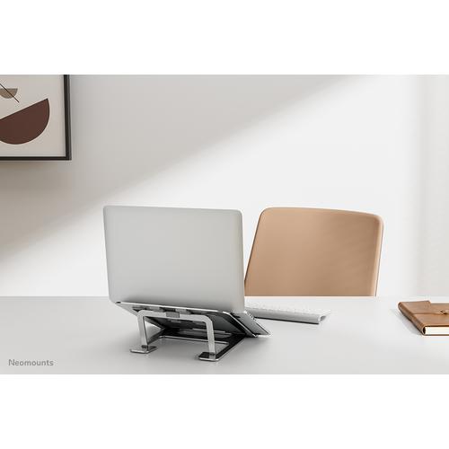 Neomounts NSLS085SILVER Laptopstandaard 10-17" - opvouwbaar - compact - universeel - Image 10