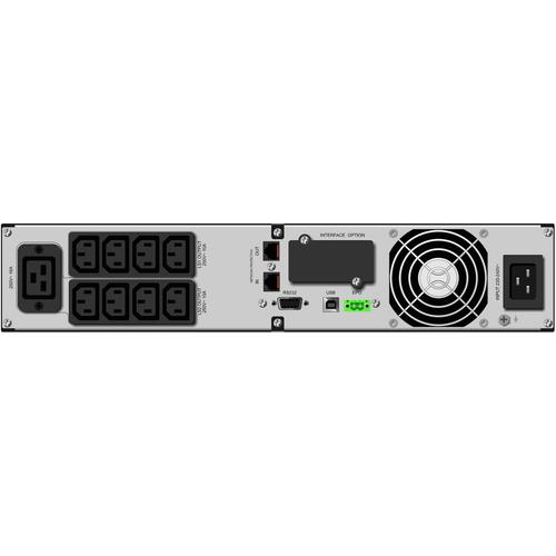 NEXT UPS Systems Mantis II 1500 RT2U NETPACK UPS Line-interactive 1,5 kVA 1350 W 8 AC-uitgang(en) - Image 2