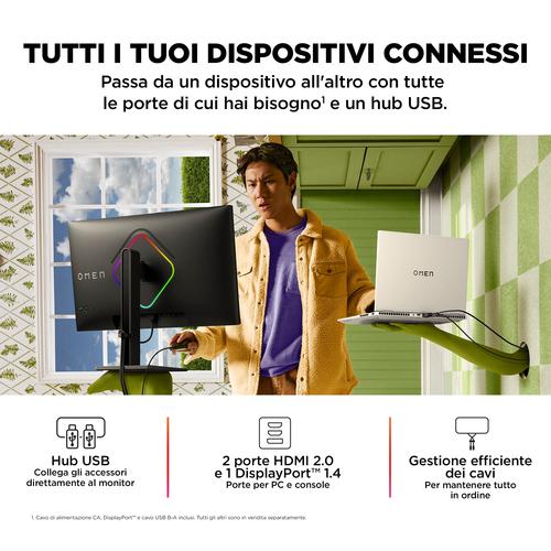 OMEN by HP 27 inch FHD 240 Hz gaming monitor - OMEN 27s - Image 4