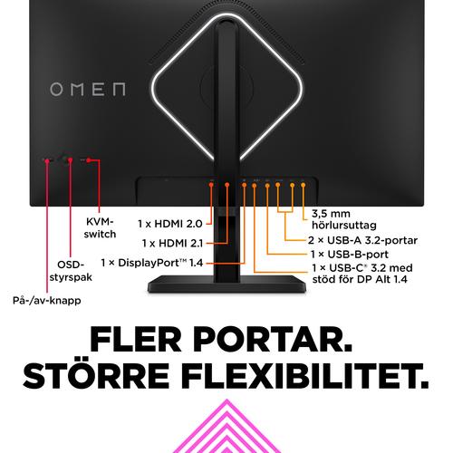 OMEN by HP 27 inch UHD 144 Hz gamingmonitor - OMEN 27k - Image 8