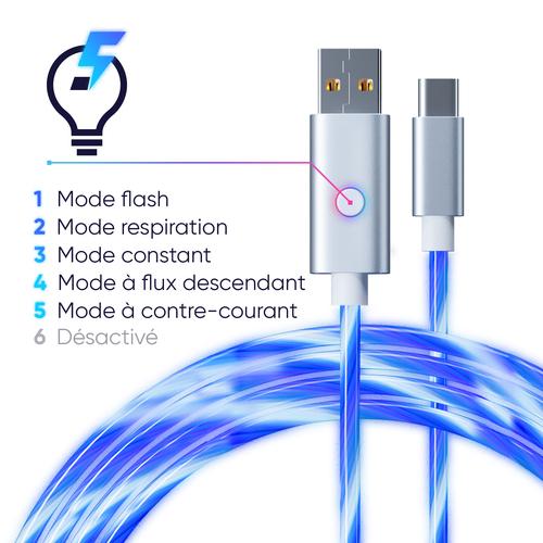 Oniverse ONICAB1-TYPEC2-WHT USB-kabel 2 m Micro-USB A USB C Wit - Image 10