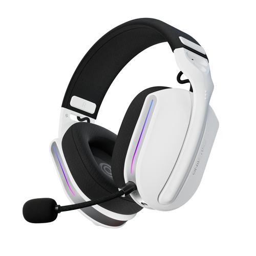 Oniverse Polaris Headset Bedraad en draadloos Hoofdband Gamen USB Type-C / USB Type-A Bluetooth Zwart, Wit - Image 8