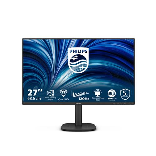 Philips 27B2N3500J/00 computer monitor 68,6 cm (27") 2560 x 1440 Pixels 2K LCD Zwart - Image 1