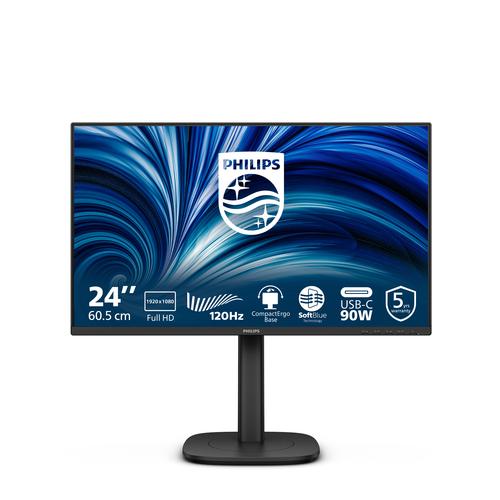 Philips 3000 series 24B2U3301/00 computer monitor 60,5 cm (23.8") 1920 x 1080 Pixels Full HD LCD Zwart