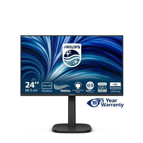 Philips 3000 series 24B2U3301D/00 computer monitor 61,2 cm (24.1") 1920 x 1200 Pixels WUXGA LCD Zwart - Image 8